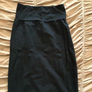 Aritzia Black Pencil Skirt, XS